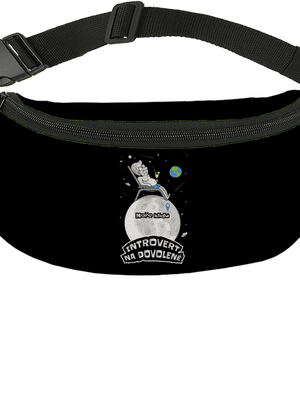 Introvert na dovolené ledvinka Black