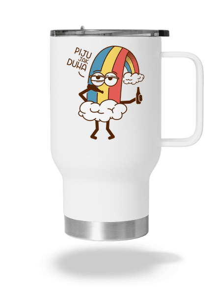 Piju jak duha termohrnek White