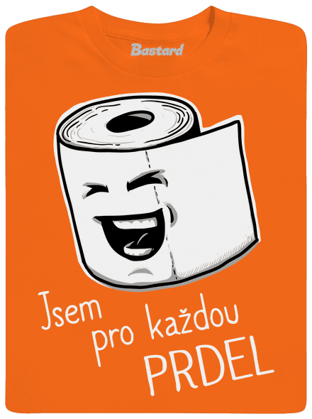 Prdel pánské tričko Orange