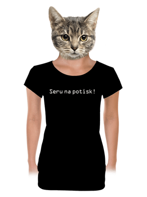 dámské tričko s lemem