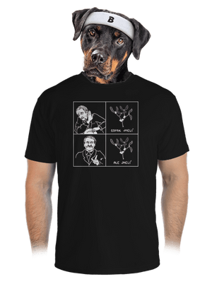 Cimrman: Copak jmelí pánské sportovní tričko Black