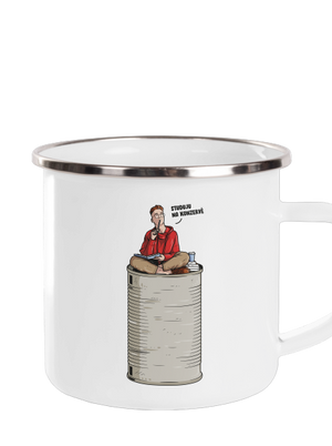 Konzerva plecháček White