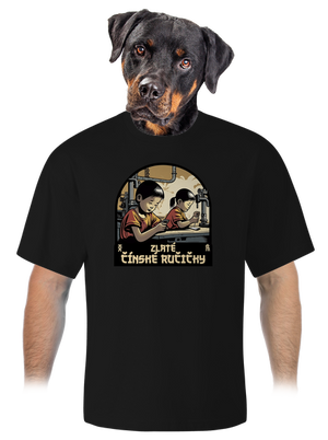 unisex tričko oversized