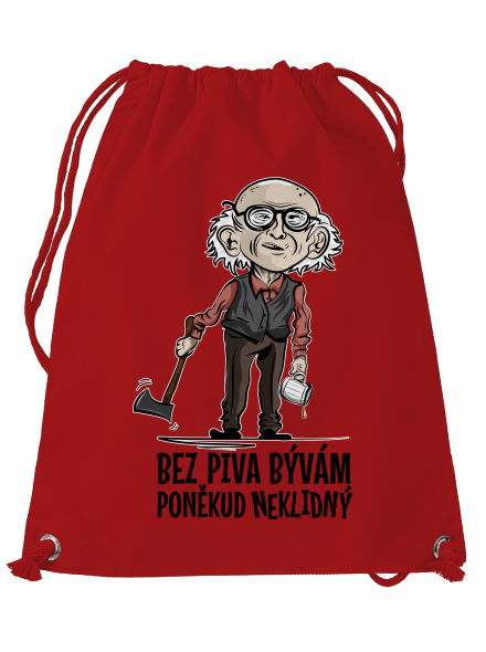 Neklidný bez piva vak Red Mal