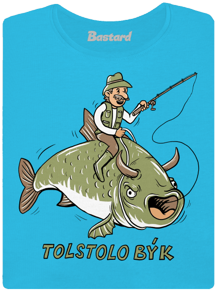Tolstolobýk dámské tričko Blue Atol