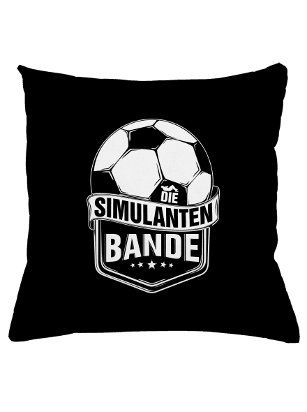 Simulanten bande polštář Black