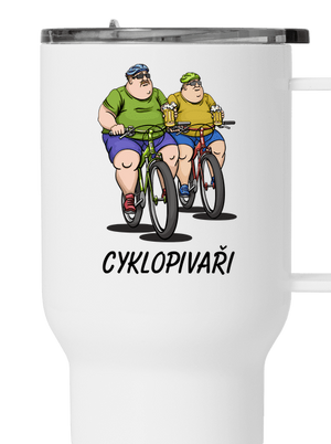 Cyklopivaři termohrnek White