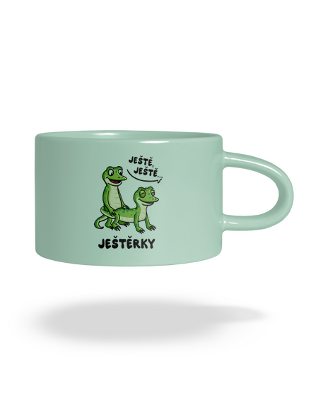 Ještě, ještě hrnek makronka Mint Macaron