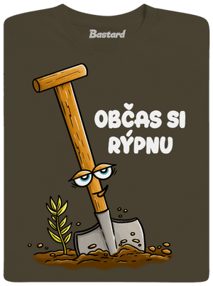 Občas si rýpnu pánské dlouhý rukáv Urban Khaki