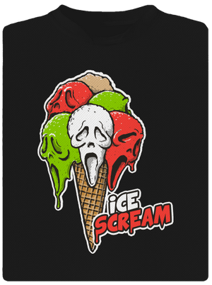 Ice Scream dětské sportovní tričko Black