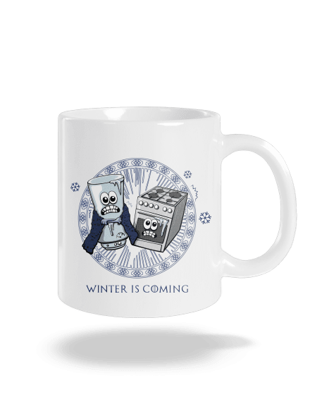 Winter is coming klasický hrnek White