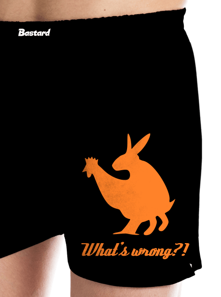 What's wrong pánské trenky Black