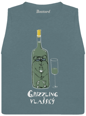 Grizzling Vlašský dámské tílko volné Heather Deep Teal