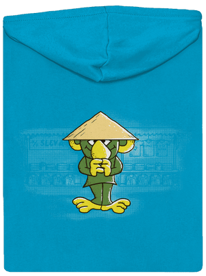 Dobí den dámská mikina na zip Blue Atol