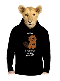 dětská mikina klokanka