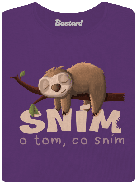 Sním o tom, co sním dámské tričko premium Purple