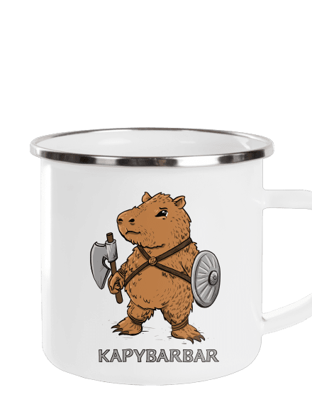 Kapybarbar plecháček White