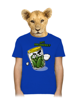 Nakládačka dětské tričko Royal Blue