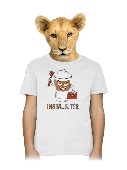 Instalattér dětské tričko White
