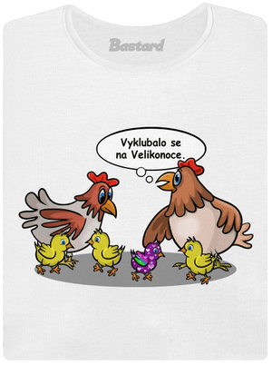 Velikonoční kuře dámské tričko White