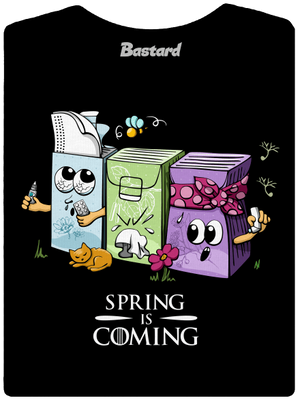 Spring is coming dámské tričko premium Black