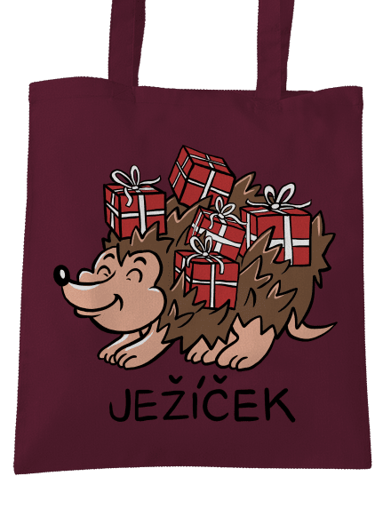 Ježíček taška Burgundy