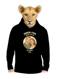 dětská mikina klokanka