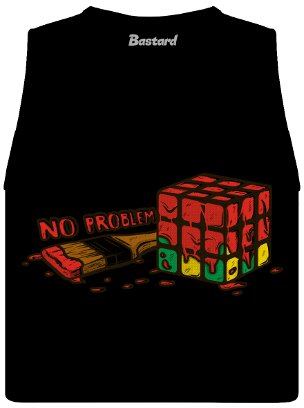 No problem dámské tílko volné Black