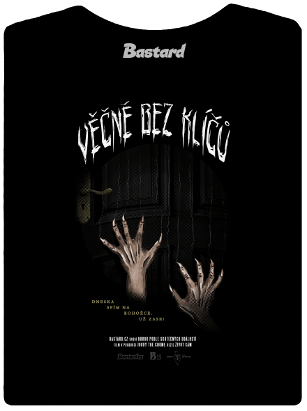 B13: Věčně bez klíčů dámské tričko Black