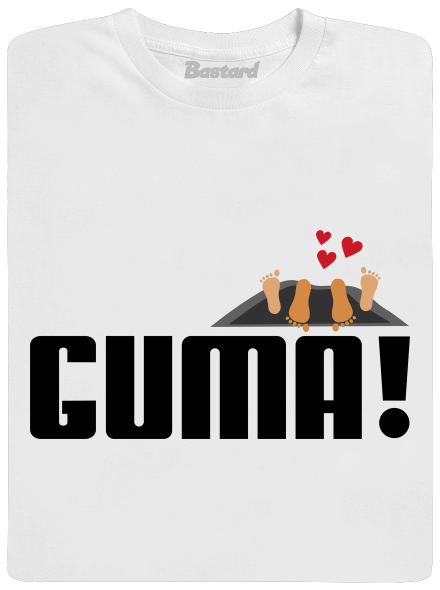 Guma dětské tričko White