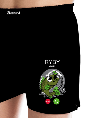 Ryby volají pánské trenky Black