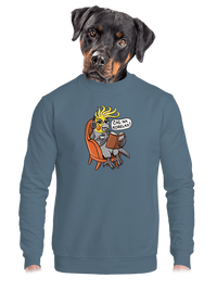 unisex mikina bez kapuce