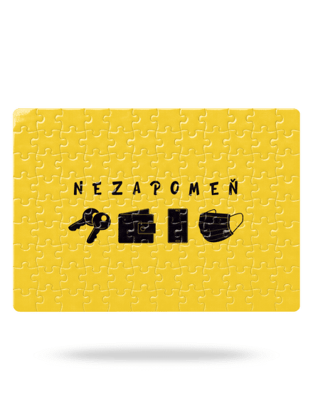 Nezapomeň puzzle White
