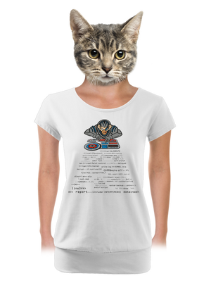 dámské tričko s lemem