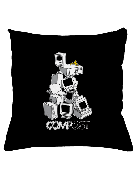 Compost polštář Black