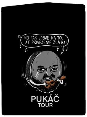 Pukáč tour dámská mikina na zip Black