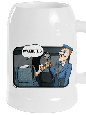 Cvakněte si půllitr White