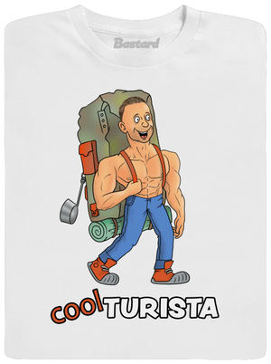 Cool turista dětské tričko White