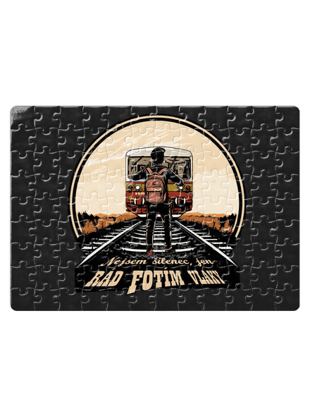 Fotím vlaky puzzle White