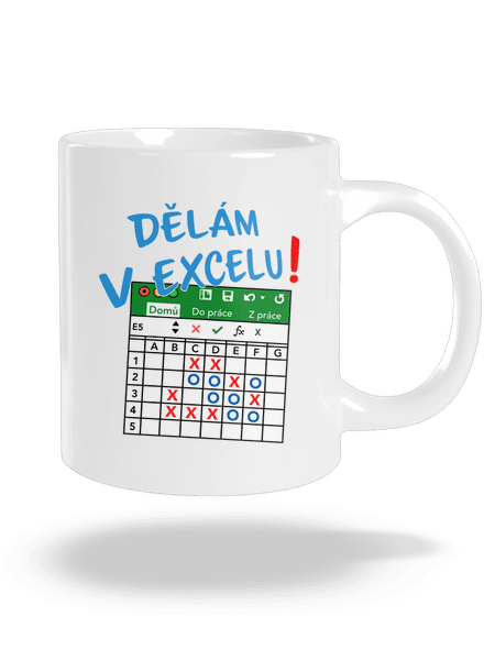 Dělám v Excelu velký hrnek White