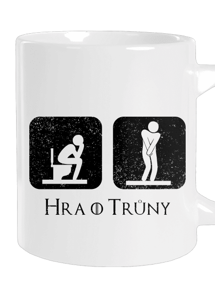 Hra o trůny velký hrnek White