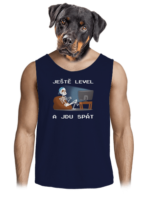 Ještě level pánské tílko French Navy