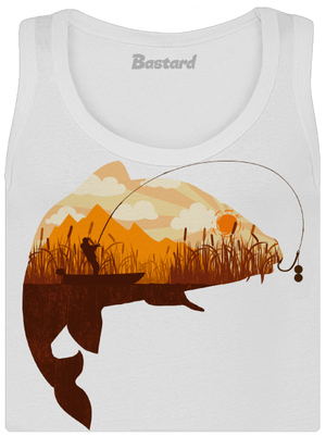 Kapitální úlovek dámské tílko klasické White