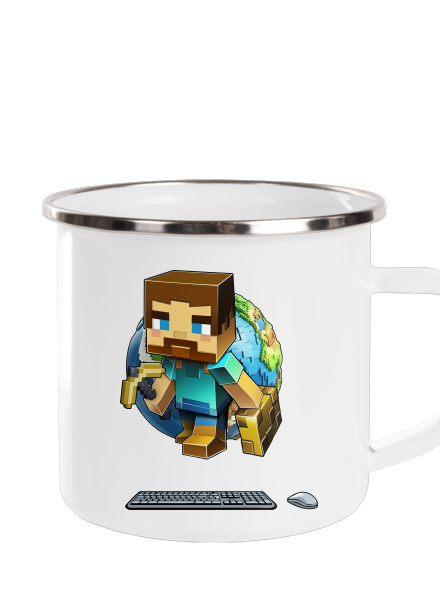 B17: Minecraft plecháček White