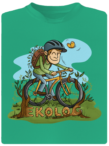 Ekolog pánské sportovní tričko Mint Mal
