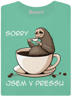 V pressu dámské tričko premium Mint Mal