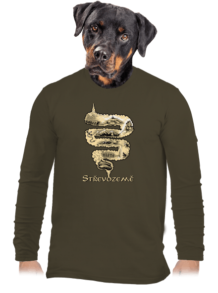Střevozemě pánské dlouhý rukáv Urban Khaki