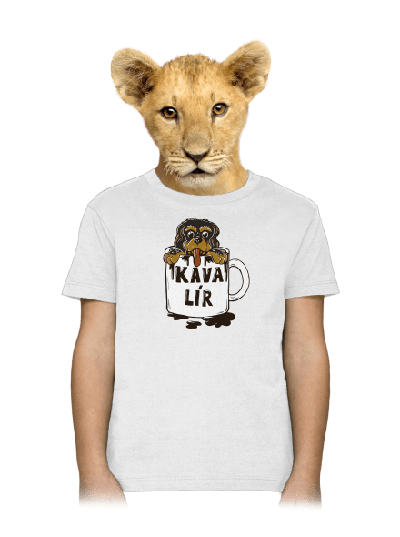 Kávalír dětské tričko White