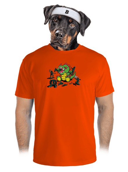 Hračky pánské sportovní tričko Neon Orange