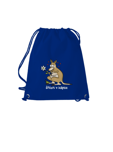 Štěstí v kapse vak Royal Blue Mal